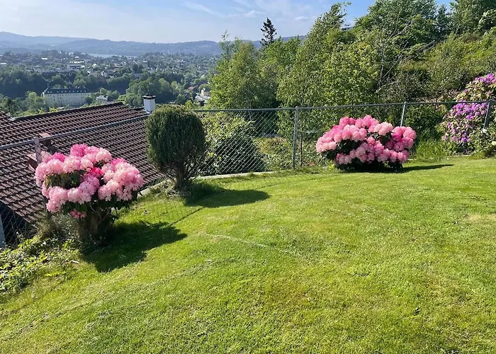 Flott Med Nydelig Utsikt I Et Stille Og Rolig Boligområde Bergen